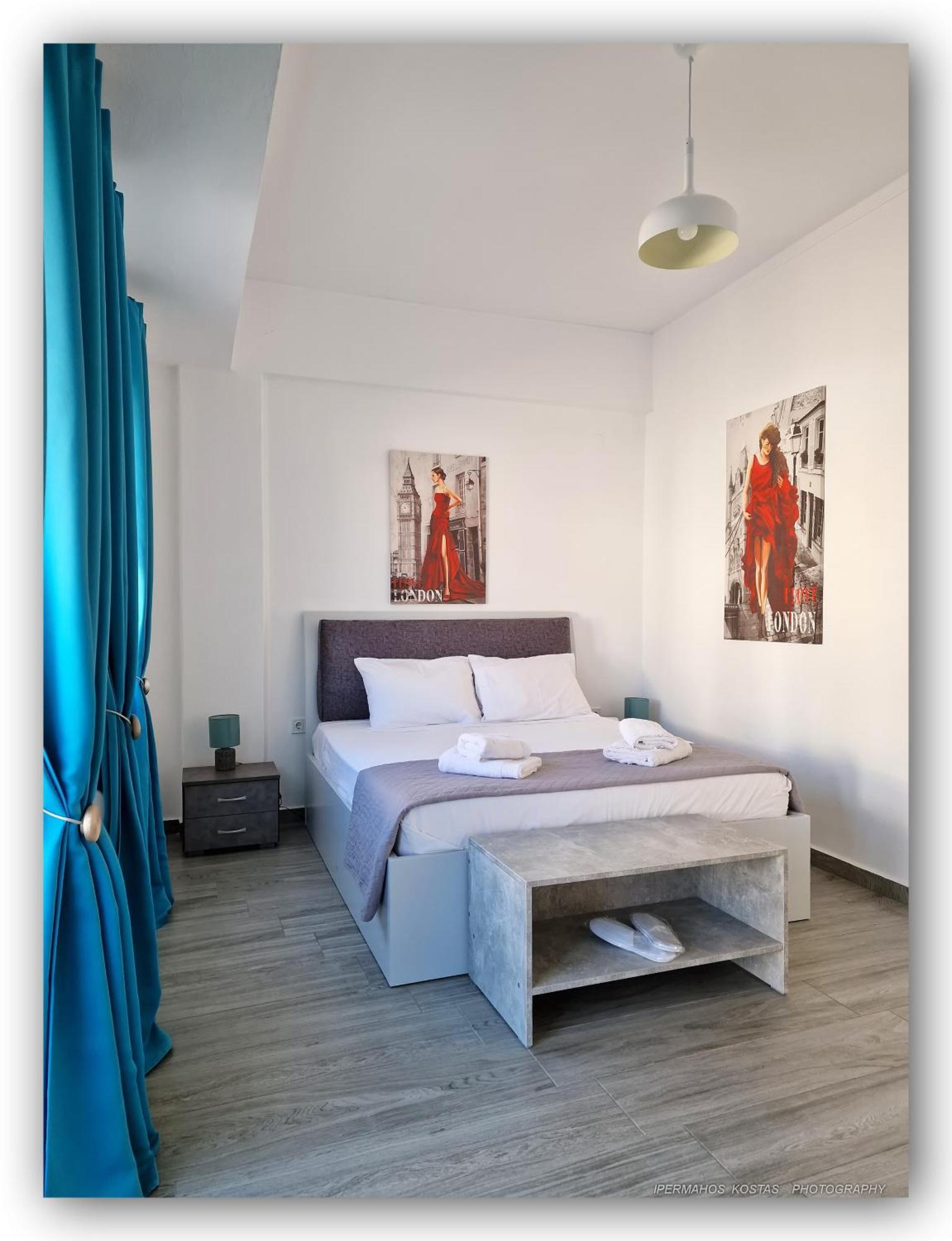 Welcome Home Syros Port Apartment Ermoupoli Bagian luar foto