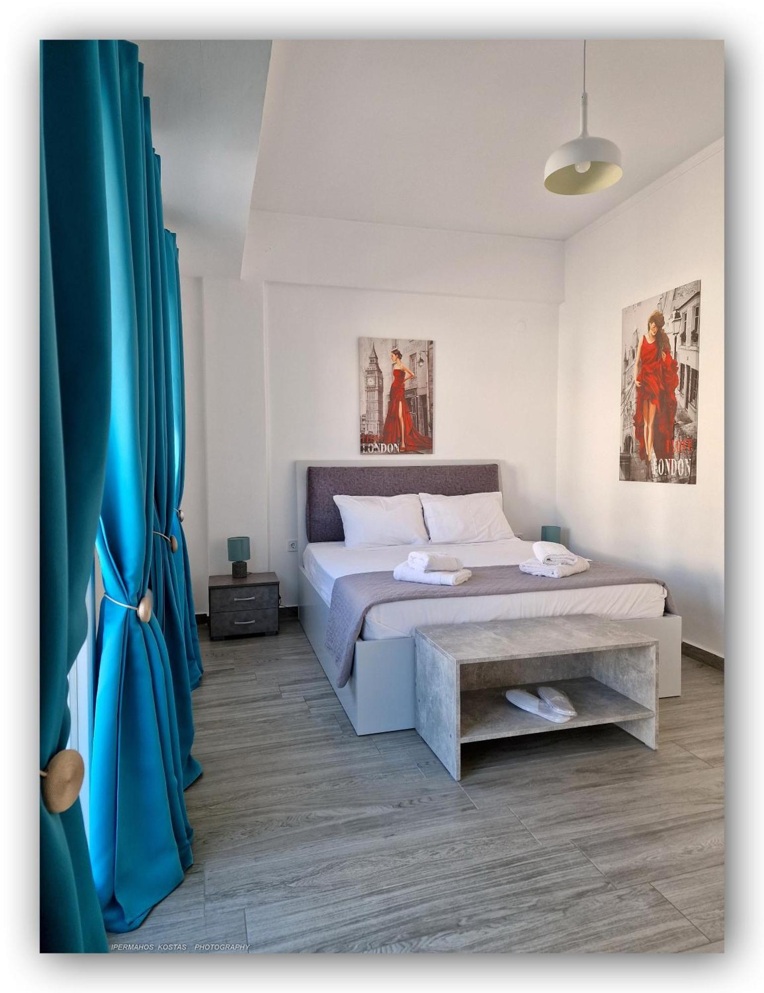 Welcome Home Syros Port Apartment Ermoupoli Bagian luar foto