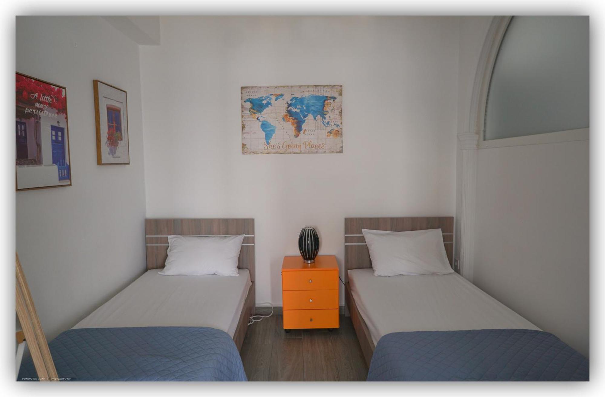 Welcome Home Syros Port Apartment Ermoupoli Bagian luar foto