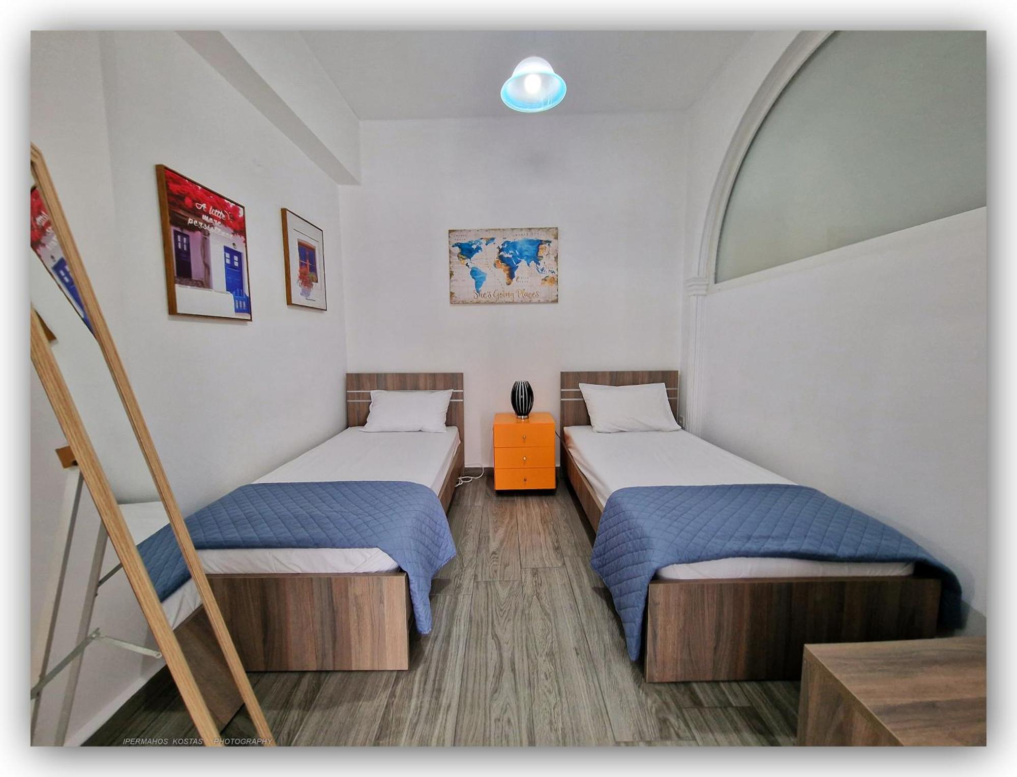 Welcome Home Syros Port Apartment Ermoupoli Bagian luar foto