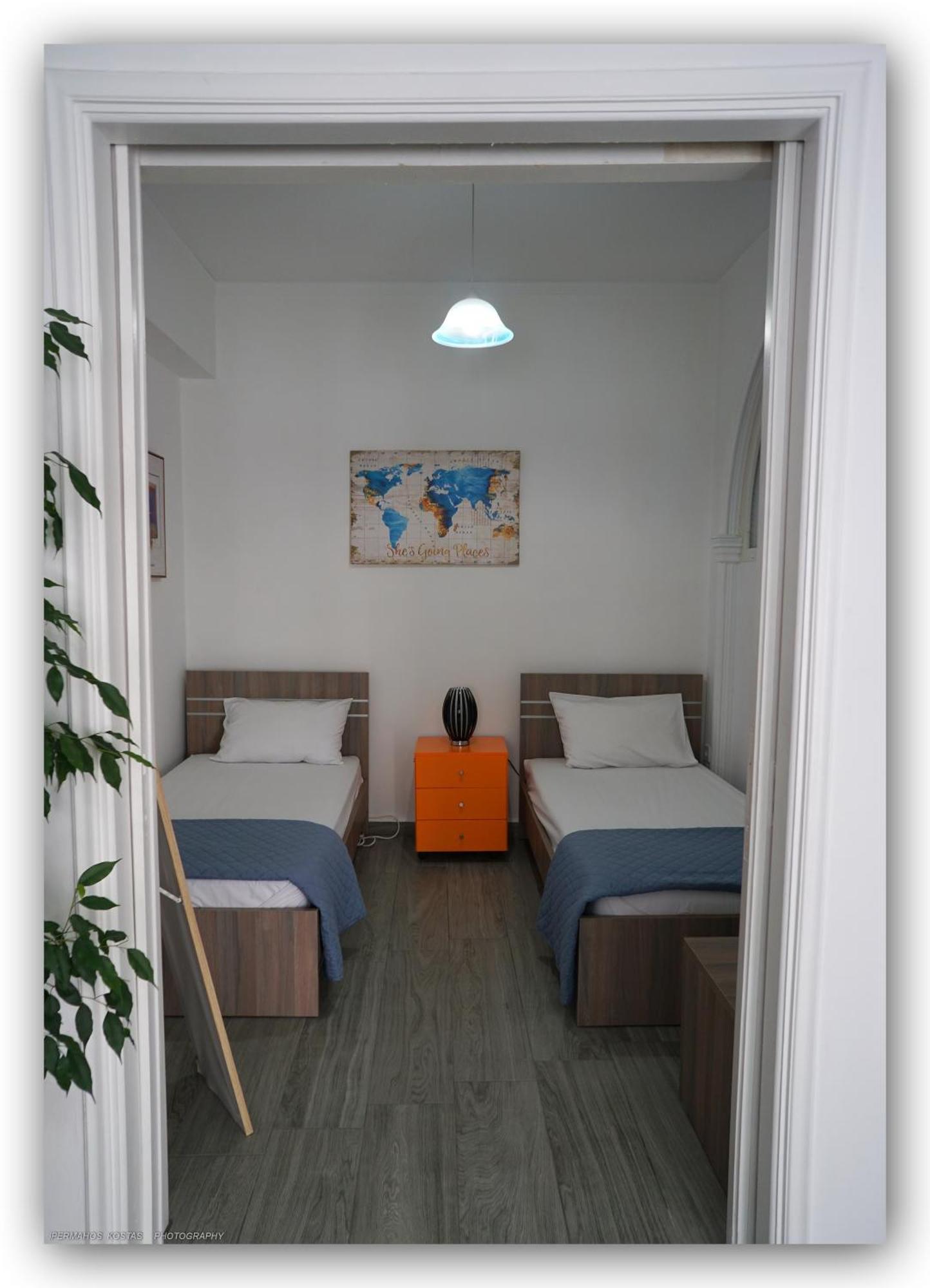 Welcome Home Syros Port Apartment Ermoupoli Bagian luar foto
