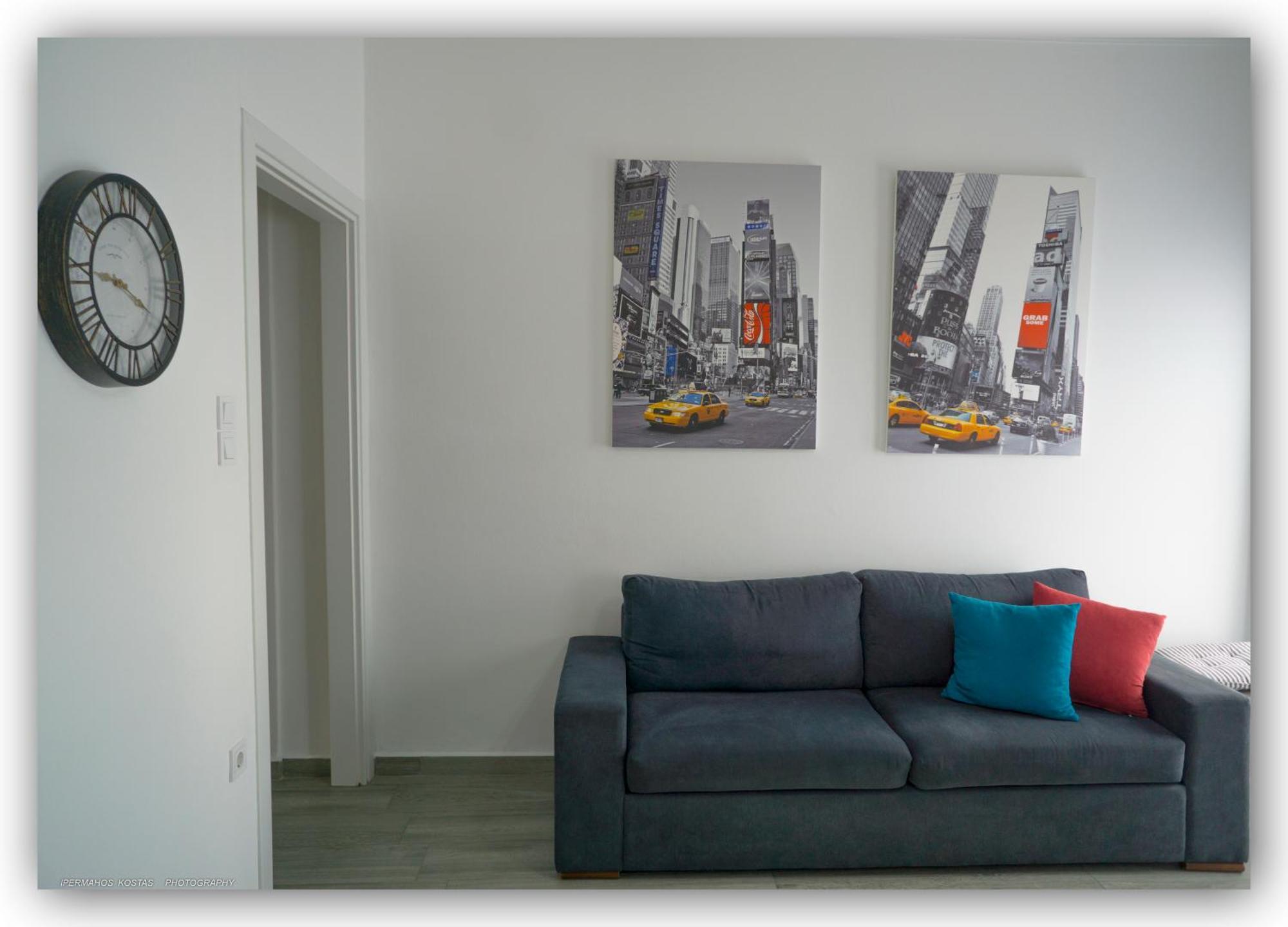 Welcome Home Syros Port Apartment Ermoupoli Bagian luar foto