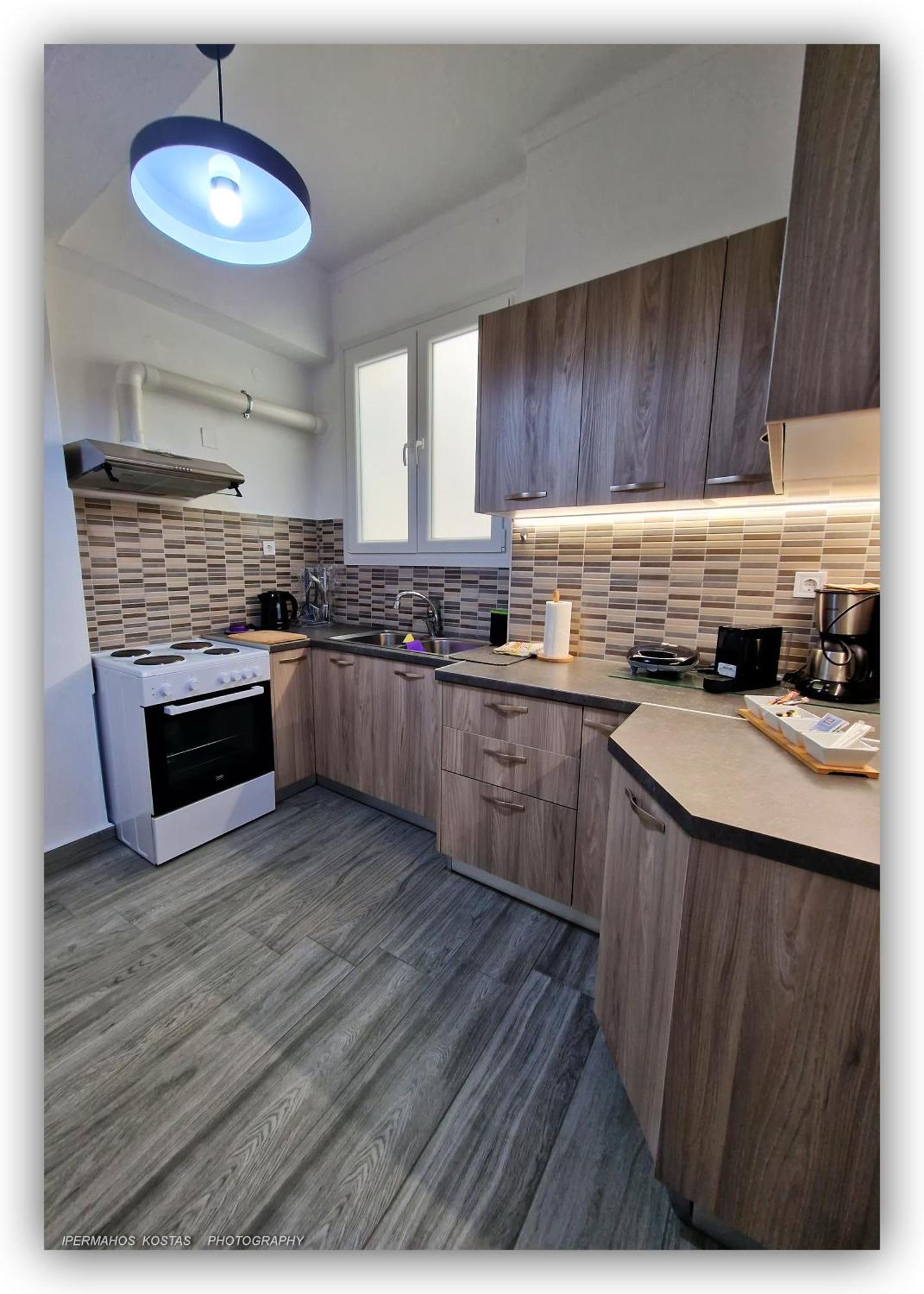 Welcome Home Syros Port Apartment Ermoupoli Bagian luar foto