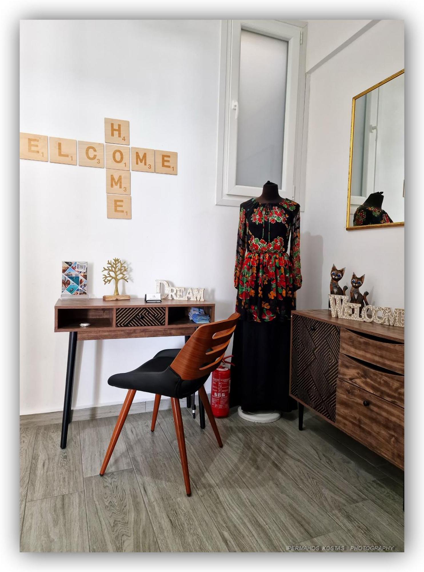 Welcome Home Syros Port Apartment Ermoupoli Bagian luar foto